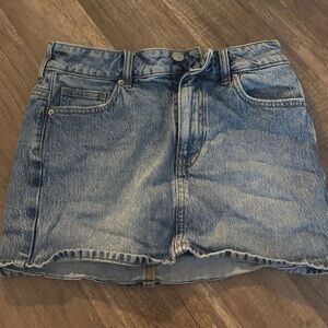 PacSun Blue Denim Mini Skirt